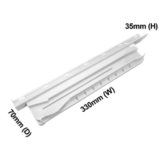 Support Crisper Left Hand